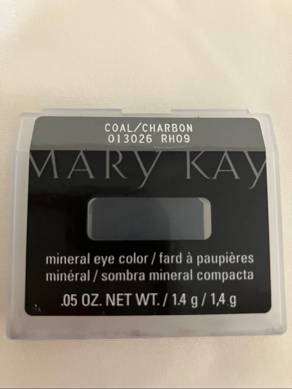 (2) New Coal Mary Kay. Mineral Eye Color Eyeshadow Refill for Magnetic Case